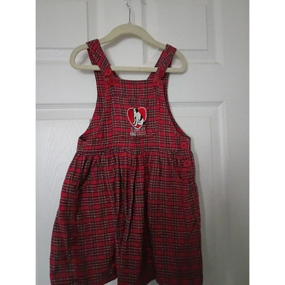 Vintage GU Condition Big Dogs Sportswear Little Big Dog Girls Jumper Sz 2/3